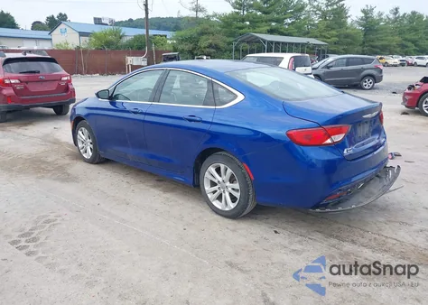 2016 Chrysler 200 Limited from USA, damaged, VIN 1C3CCCAB2GN167094